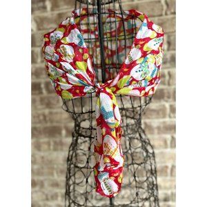 Retro Snowman Christmas Winter Red  58 inches  L x 10 W Festive Winter  …